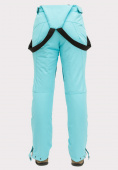 Оптом Брюки горнолыжные женские голубого цвета 905Gl, фото 6