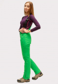 Купить Брюки горнолыжные женские зеленого цвета 905Z, фото 4