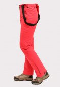 Купить Брюки горнолыжные женские малинового цвета 905M, фото 5