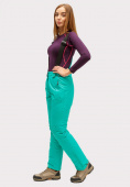 Купить Брюки горнолыжные женские зеленого цвета 905-1Z, фото 2