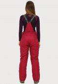 Купить Брюки горнолыжные женские бордового цвета 906Bo, фото 2