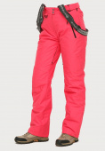 Купить Женский зимний горнолыжный костюм оранжевого цвета 019601O, фото 10