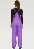 Купить Брюки горнолыжные женские фиолетового цвета 906F, фото 2