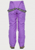Оптом Костюм горнолыжный женский большого размера фиолетового цвета 018112F, фото 17