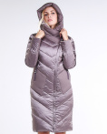 Купить Куртка зимняя женская классическая бежевого цвета 9102_12B, фото 6