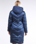 Купить Куртка зимняя женская классическая темно-синего цвета 9102_22TS, фото 4
