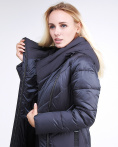 Купить Куртка зимняя женская классическая темно-серого цвета 9102_29TС, фото 8