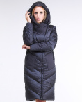 Купить Куртка зимняя женская классическая темно-серого цвета 9102_29TС, фото 6