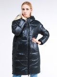 Купить Куртка зимняя женская молодежная темно-зеленого цвета 9131_03TZ, фото 2