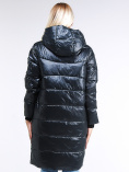 Купить Куртка зимняя женская молодежная темно-зеленого цвета 9131_03TZ, фото 4