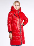 Купить Куртка зимняя женская молодежная красного цвета 9131_14Kr, фото 2