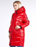 Купить Куртка зимняя женская молодежная красного цвета 9131_14Kr, фото 3