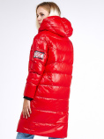 Купить Куртка зимняя женская молодежная красного цвета 9131_14Kr, фото 4