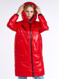 Купить Куртка зимняя женская молодежная красного цвета 9131_14Kr, фото 5