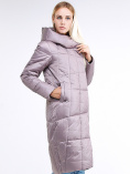 Купить Куртка зимняя женская молодежная стеганная бежевого цвета 9163_12B, фото 3