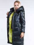 Купить Куртка зимняя женская молодежное темно-серого цвета 9175_03TC, фото 2