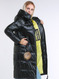 Купить Куртка зимняя женская молодежное темно-зеленого цвета 9175_13TZ, фото 2
