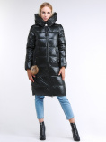 Купить Куртка зимняя женская молодежное темно-зеленого цвета 9175_13TZ