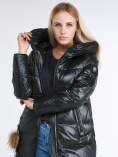 Купить Куртка зимняя женская молодежное темно-зеленого цвета 9175_13TZ, фото 7