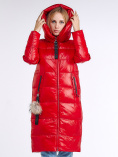 Купить Куртка зимняя женская молодежное красного цвета 9175_14Kr, фото 6