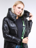Оптом Куртка зимняя женская молодежная черного цвета 9179_01Ch, фото 5