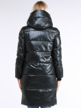 Купить Куртка зимняя женская молодежная темно-зеленого цвета 9179_13TZ, фото 5