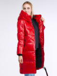 Купить Куртка зимняя женская молодежная красного цвета 9179_14Kr, фото 3