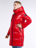 Купить Куртка зимняя женская молодежная красного цвета 9179_14Kr, фото 4