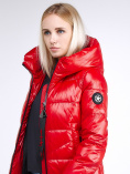Купить Куртка зимняя женская молодежная красного цвета 9179_14Kr, фото 7