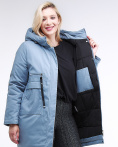 Купить Куртка зимняя женская молодежная серого цвета 95-906_2Sr, фото 7