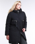 Купить Куртка зимняя женская молодежная черного цвета 95-906_701Ch, фото 3