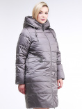 Купить Куртка зимняя женская классическая коричневого цвета 98-920_48K, фото 2