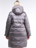 Купить Куртка зимняя женская классическая коричневого цвета 98-920_48K, фото 4
