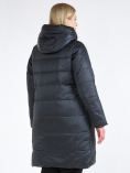 Купить Куртка зимняя женская классическая болотного цвета 98-920_122Bt, фото 5