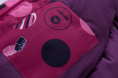 Оптом Горнолыжный костюм подростковый для девочки фиолетового цвета 8916F, фото 14