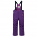 Оптом Горнолыжный костюм подростковый для девочки фиолетового цвета 8916F, фото 4