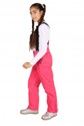 Оптом Брюки горнолыжные подростковые для девочки розового цвета 816R, фото 5